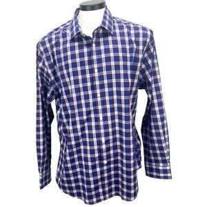 Tommy Hilfiger Men 2XL Shirt 18 36 (Tagged 34-35) Athletic Fit Stretch Flex Cool